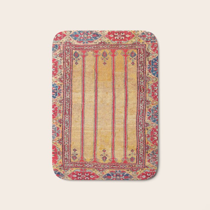Ladik Central Anatolian Column Rug Print Bath Mat Gallery Image 1