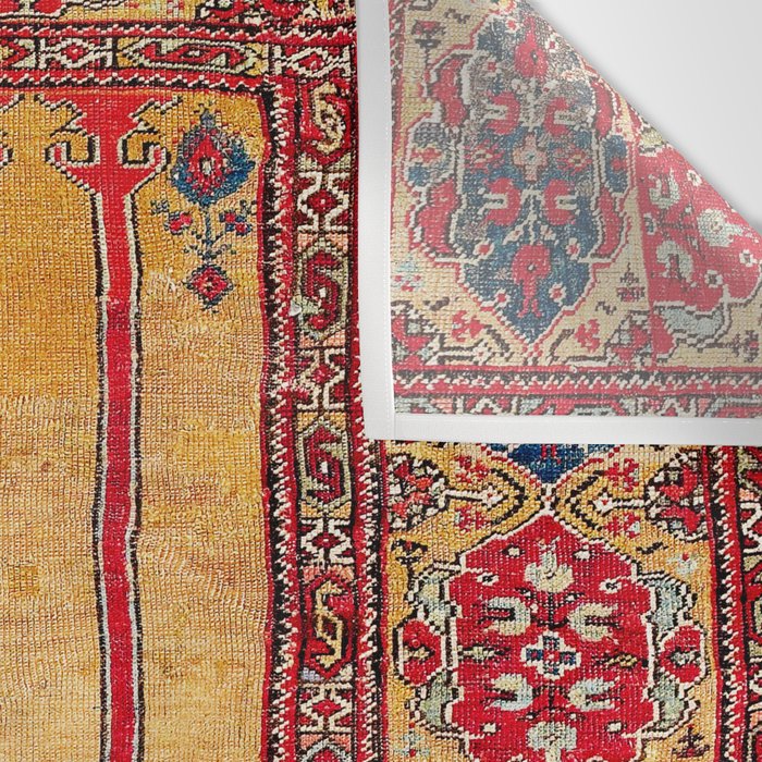 Ladik Central Anatolian Column Rug Print Wall Tapestry Gallery Image 3
