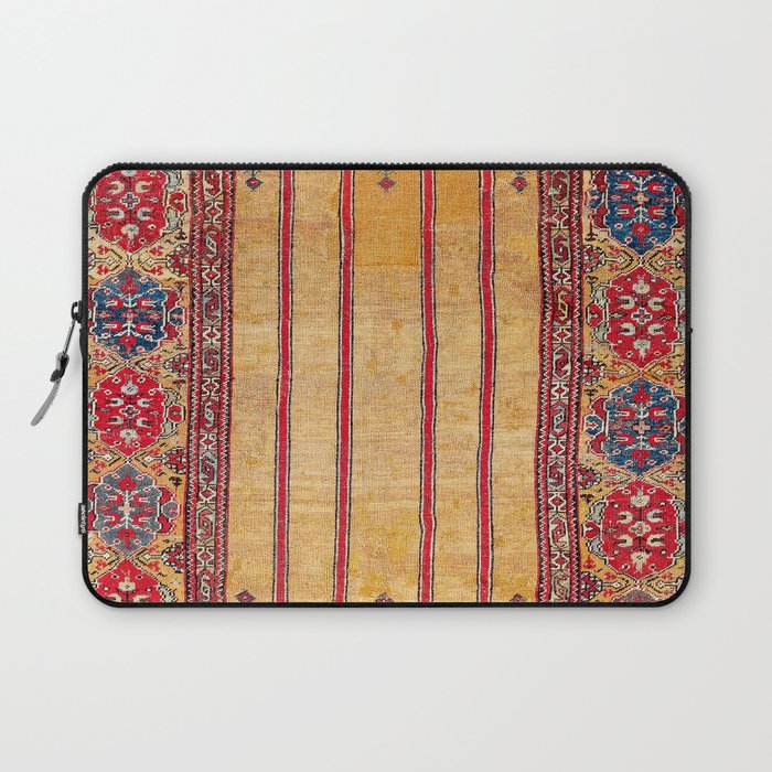 Ladik Central Anatolian Column Rug Print Laptop Sleeve Gallery Image 1