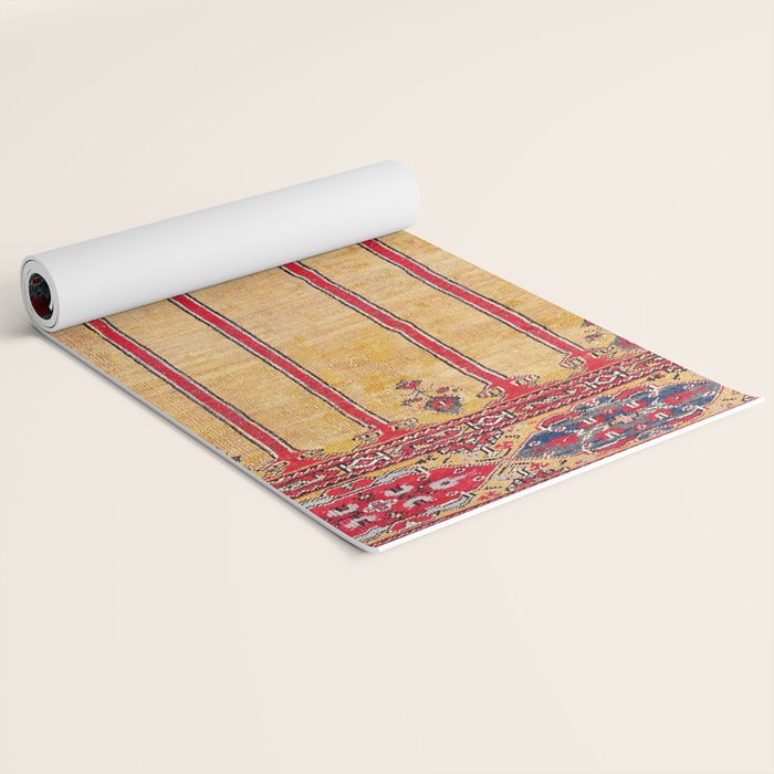 Ladik Central Anatolian Column Rug Print Yoga Mat Gallery Image 2
