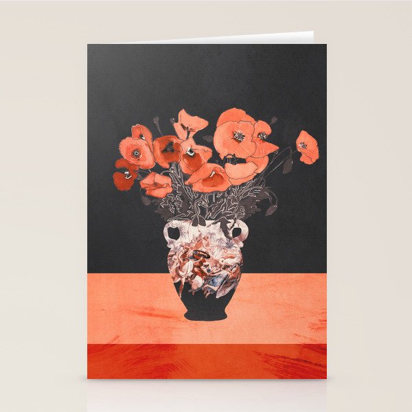 POPPY BOUQUET 2 Stationery Card Gallery Image 1