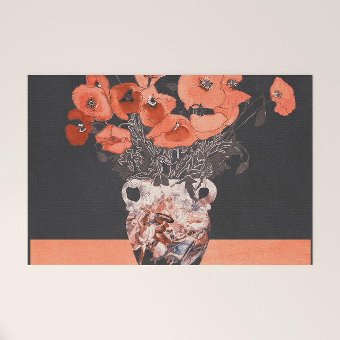 POPPY BOUQUET 2 Welcome Mat Gallery Image 1