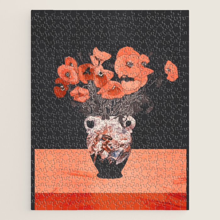 POPPY BOUQUET 2 Jigsaw Puzzle Gallery Image 1