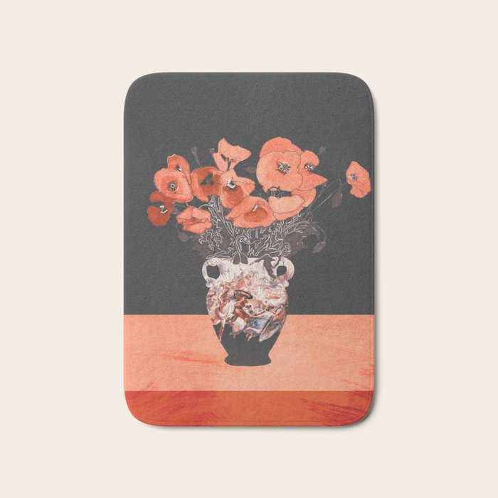 POPPY BOUQUET 2 Bath Mat Gallery Image 1