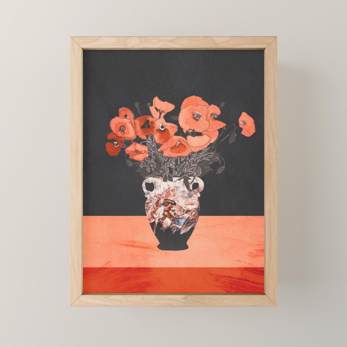 POPPY BOUQUET 2 Mini Art Print Gallery Image 1