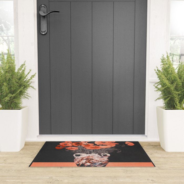 POPPY BOUQUET 2 Welcome Mat Gallery Image 3