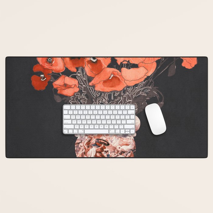 POPPY BOUQUET 2 Desk Mat Gallery Image 1