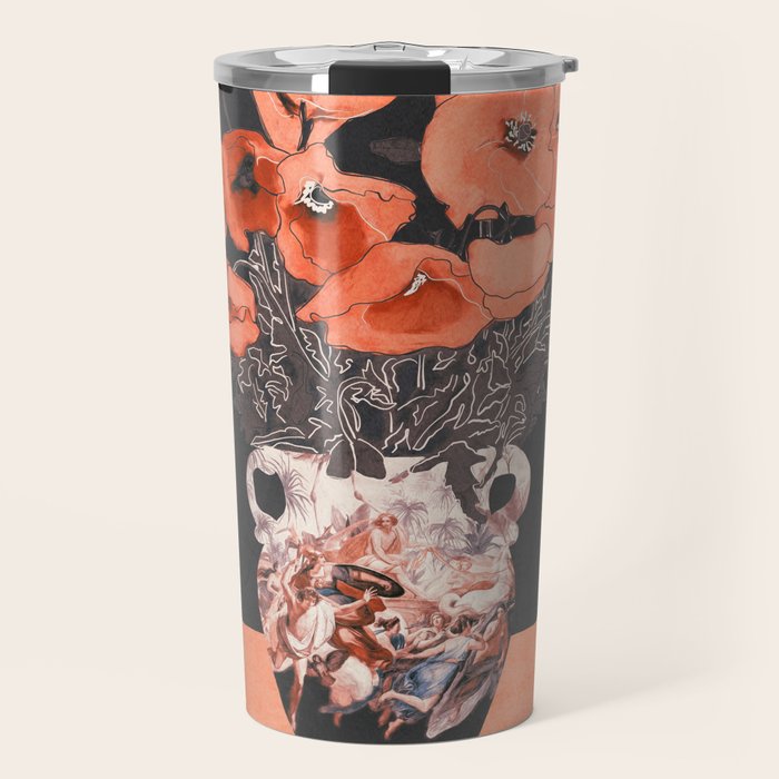 POPPY BOUQUET 2 Travel Mug Gallery Image 1