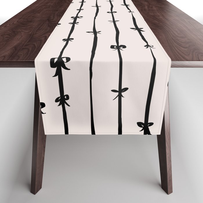 All in a bow - beige Table Runner Gallery Image 1