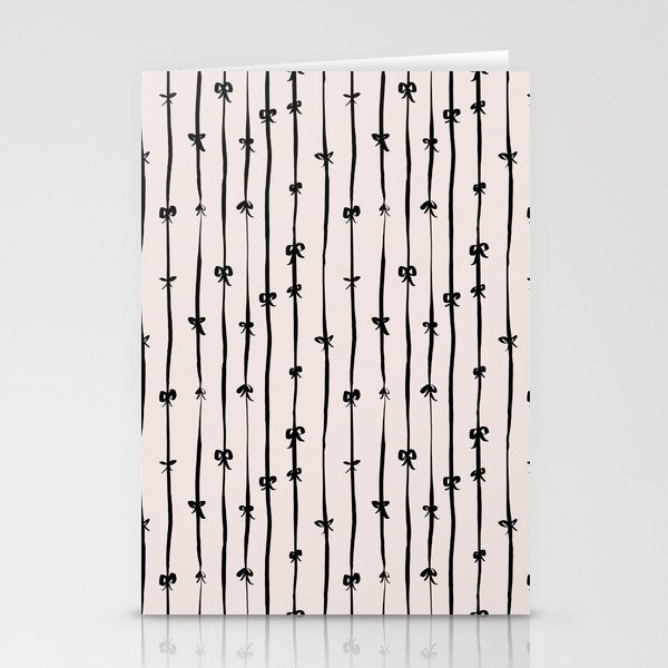 All in a bow - beige Stationery Card Gallery Image 2