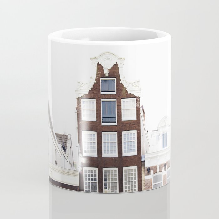 Crooked Amsterdam Houses | Architecture Art Print | Travel Photography Coffee Mug Gallery Image 4