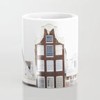 Crooked Amsterdam Houses | Architecture Art Print | Travel Photography Coffee Mug Gallery Image 4