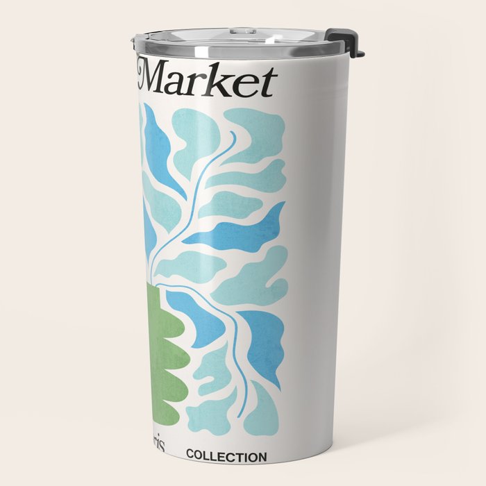 Paris: Flower Market 02 | Botanica Edition Travel Mug Gallery Image 2