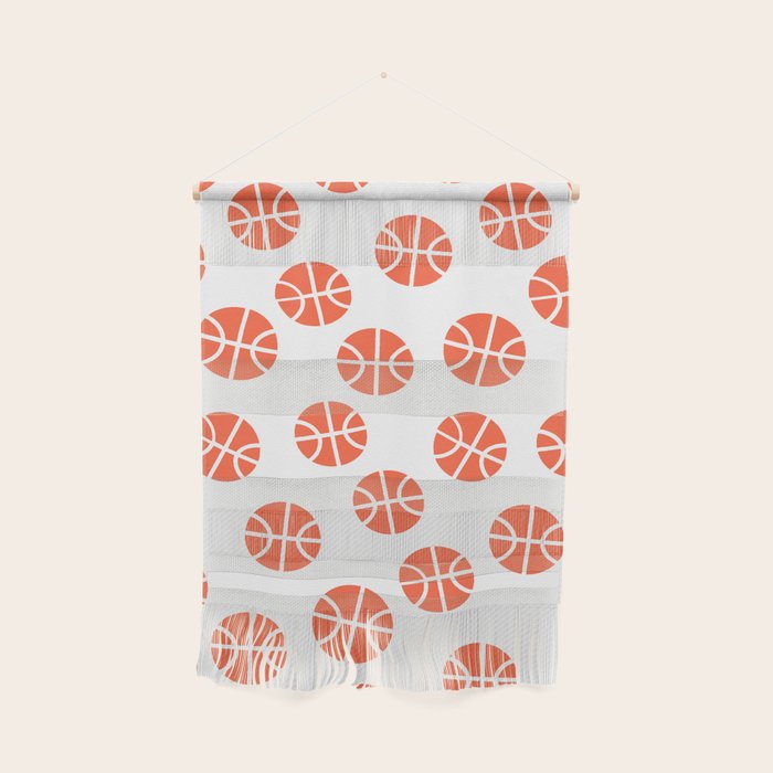 Basketball Pattern Wall Hanging Gallery Image 1