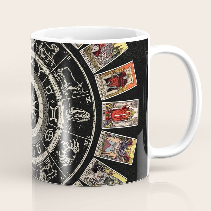 The Major Arcana & The Wheel of the Zodiac Coffee Mug Gallery Image 1