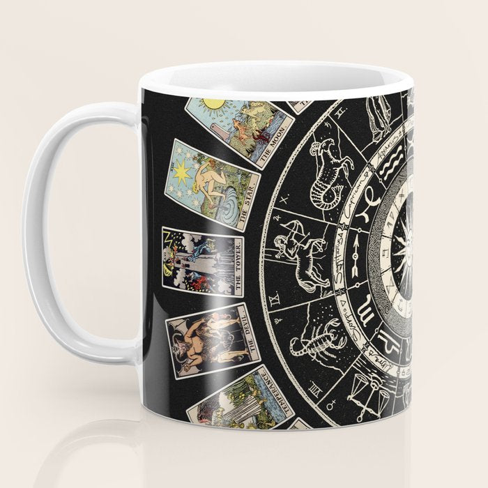 The Major Arcana & The Wheel of the Zodiac Coffee Mug Gallery Image 3