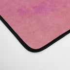 Floral abstract pink art Desk Mat Gallery Image 4