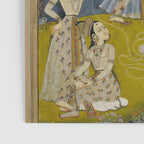 Painting of Five Women by a River with a Kite and Hookah Poster Gallery Image 3
