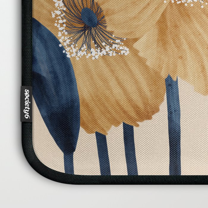 Poppies flowers watercolor Laptop Sleeve Gallery Image 3
