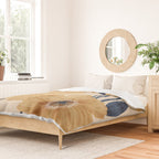 Poppies flowers watercolor Duvet Cover Gallery Image 2