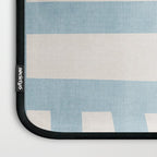 Light Blue Abstract Minimalist Modern Artwork Laptop Sleeve Gallery Image 3