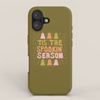 'Tis the Spookin Season in Green iPhone Case Gallery Image 1