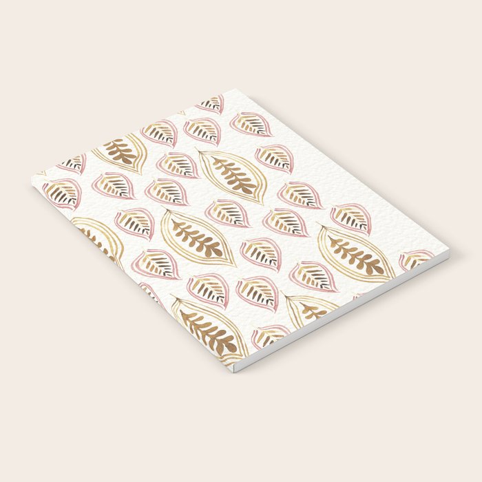 Golden Fall Leaves Notebook Gallery Image 1