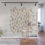 Golden Fall Leaves Wall Mural Gallery Image 1
