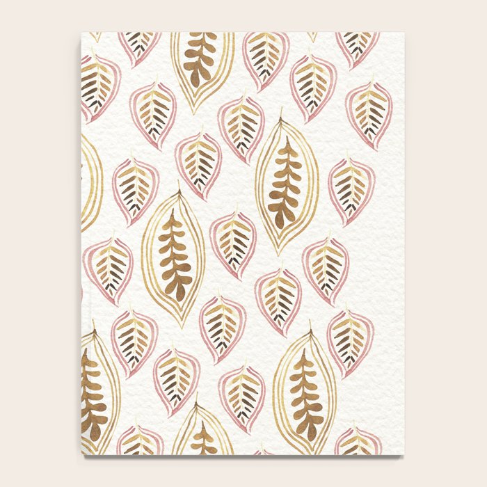 Golden Fall Leaves Notebook Gallery Image 4