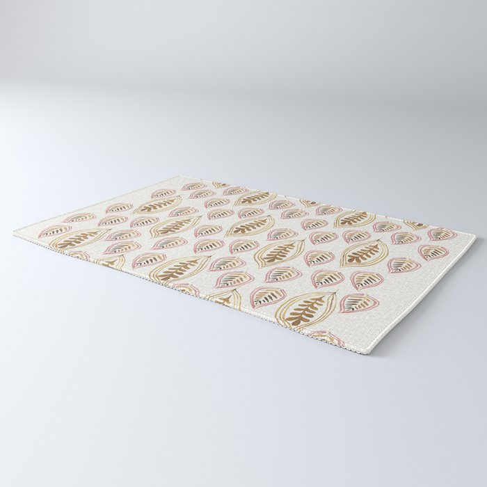Golden Fall Leaves Rug Gallery Image 3