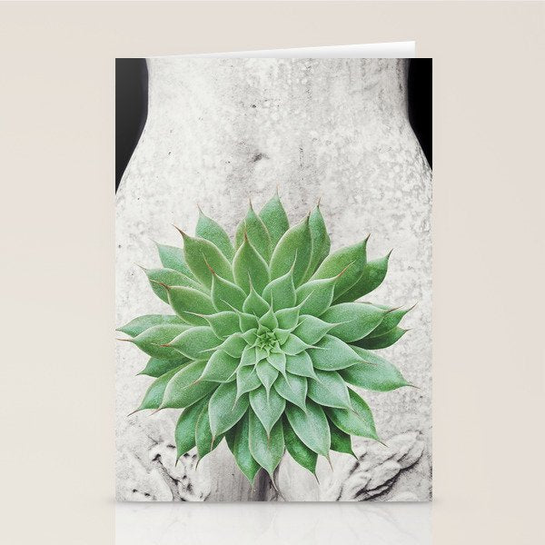A Succulent Woman Stationery Card Gallery Image 1