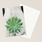 A Succulent Woman Stationery Card Gallery Image 2