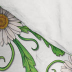Ladybugs & Daisies - Cute Floral Bug Pattern with Ladybirds Comforter Gallery Image 4