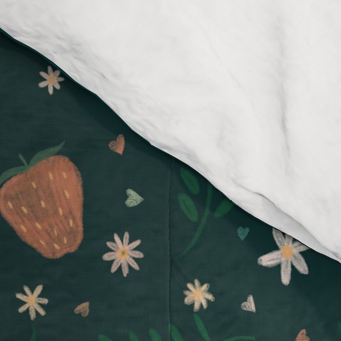 Mother Earth portrait  Comforter Gallery Image 4