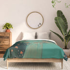 Mother Earth portrait  Comforter Gallery Image 3