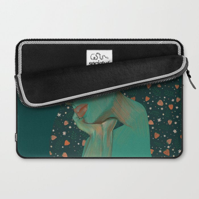 Mother Earth portrait  Laptop Sleeve Gallery Image 2