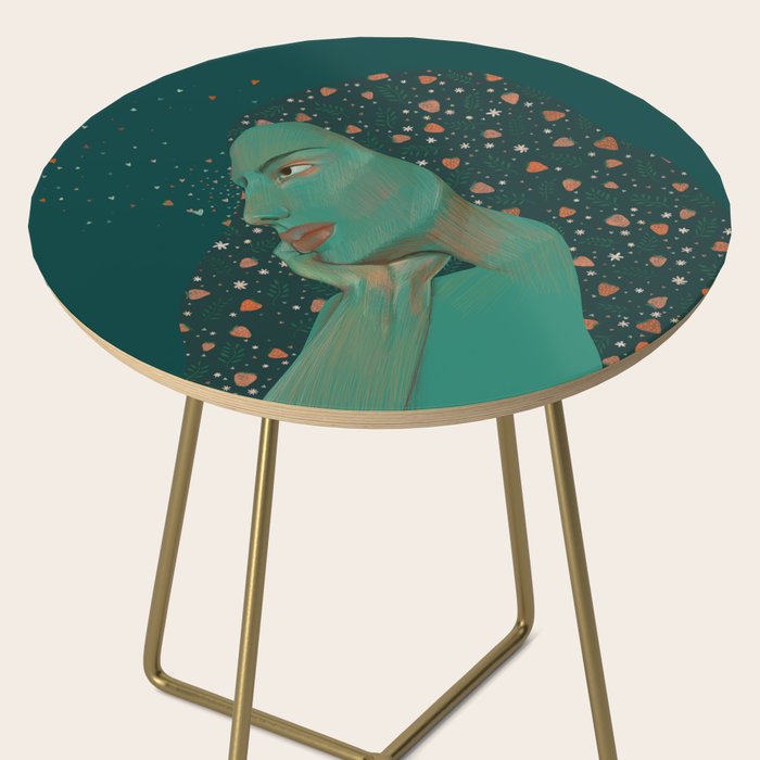 Mother Earth portrait  Side Table Gallery Image 2