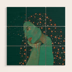 Mother Earth portrait  Wood Wall Art Gallery Image 1