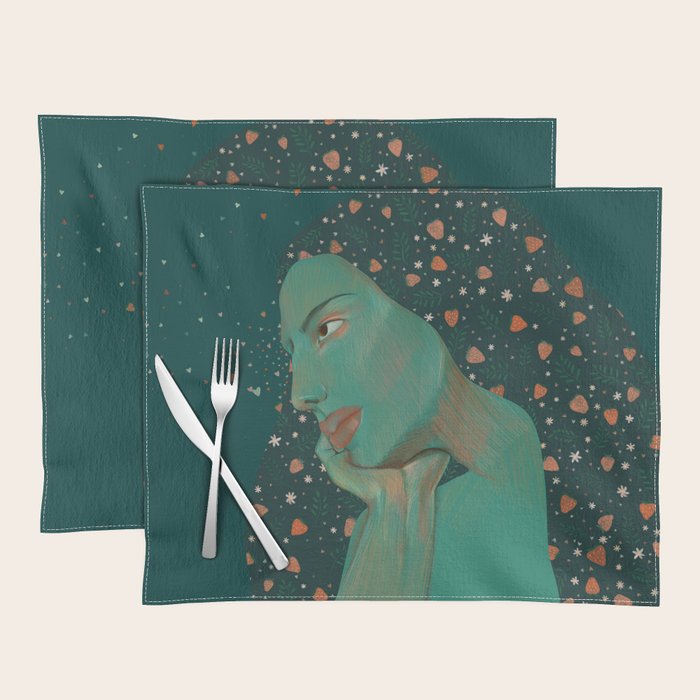 Mother Earth portrait  Placemat Gallery Image 1