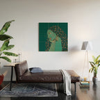 Mother Earth portrait  Wood Wall Art Gallery Image 2