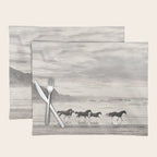 Horses on the Beach Placemat Gallery Image 1