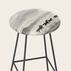 Horses on the Beach Stool Gallery Image 2