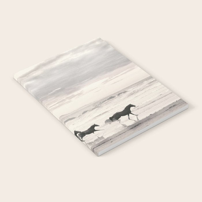 Horses on the Beach Notebook Gallery Image 1