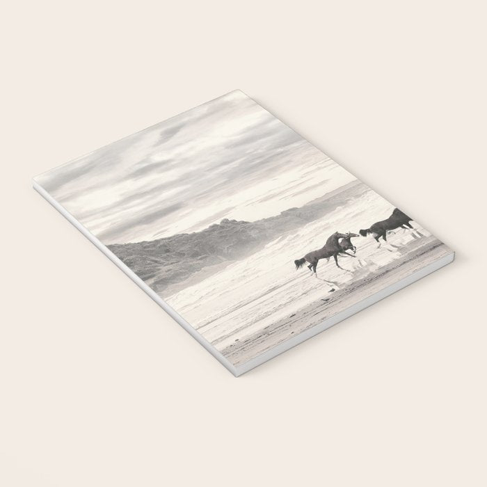 Horses on the Beach Notebook Gallery Image 3