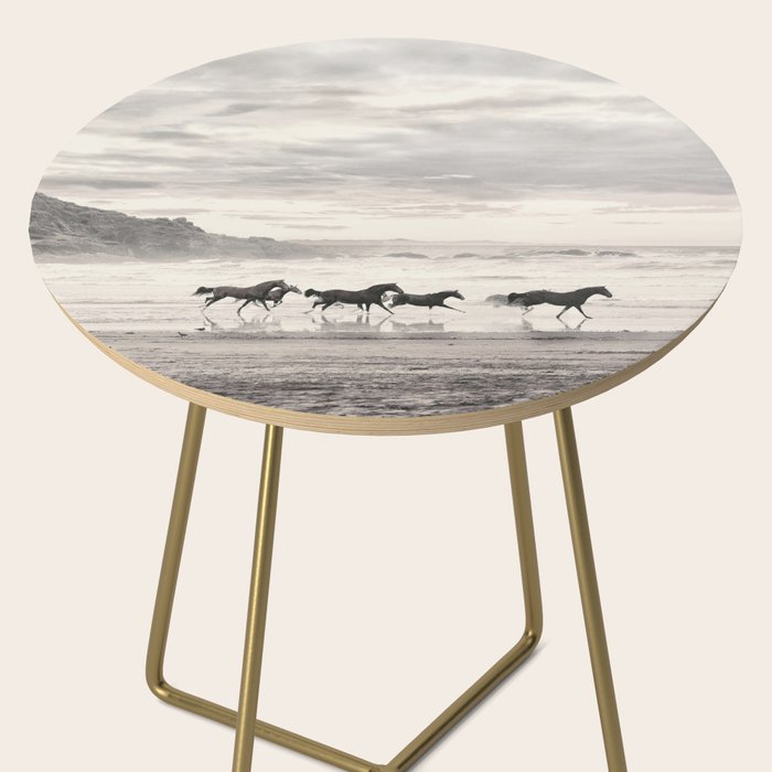 Horses on the Beach Side Table Gallery Image 2