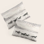 Horses on the Beach Pillow Sham Gallery Image 3