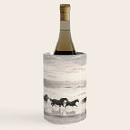 Horses on the Beach Wine Chiller Gallery Image 1