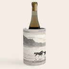 Horses on the Beach Wine Chiller Gallery Image 2