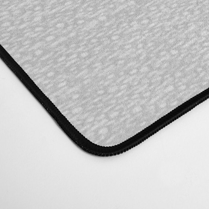 Rabbit - Black & White Desk Mat Gallery Image 4