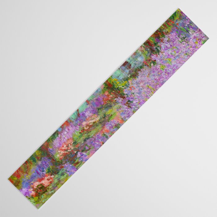 Claude Monet "The Artist's Garden at Giverny" Table Runner Gallery Image 3